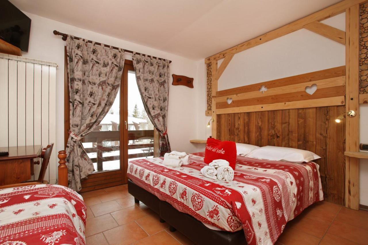 Restaurant Hotel Chalet Del Sole Sauze D'Oulx Ngoại thất bức ảnh