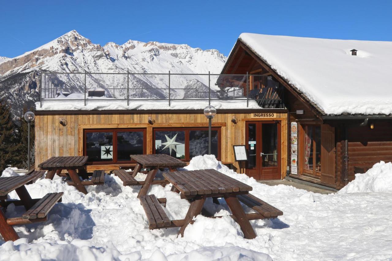 Restaurant Hotel Chalet Del Sole Sauze D'Oulx Ngoại thất bức ảnh